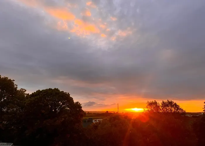 לינה וארוחת בוקר D'hotes Autour De La Rose הונפלר